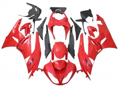 Großhandel Kawasaki ZX6R Motorrad Verkleidung 2009-2012 - Rot