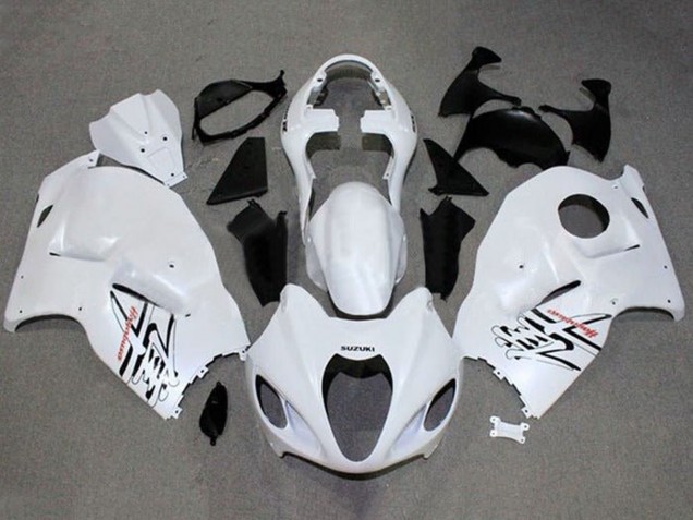 Großhandel Suzuki GSXR 1300 Hayabusa Motorrad Verkleidung 1996-2007 - Weiss