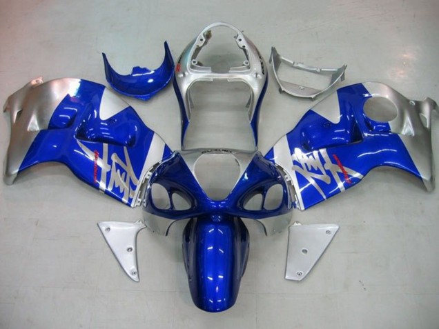 Großhandel Suzuki GSXR 1300 Hayabusa Motorrad Verkleidung 1996-2007 - Blau Silber Rot