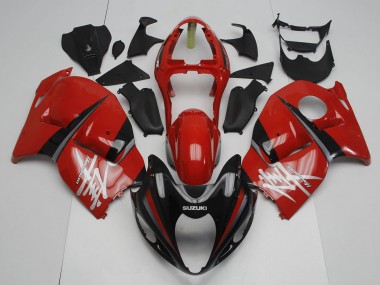 Großhandel Suzuki GSXR 1300 Hayabusa Motorrad Verkleidung 1996-2007 - Rot Schwarz Grau