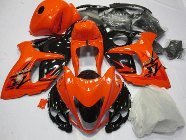 Großhandel Suzuki GSXR 1300 Hayabusa Motorrad Verkleidung 2008-2020 - Orange Schwarz
