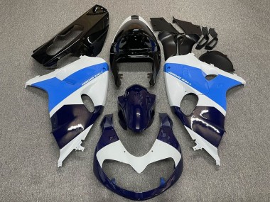 Großhandel Suzuki TL1000R Motorrad Verkleidung 1998-2003 - Weiss Blau Schwarz Dunkel Blau