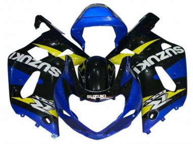 Großhandel Suzuki GSXR1000 Motorrad Verkleidung 2000-2002 - Blau Gelb Schwarz