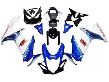 Großhandel Suzuki GSXR 600 / GSXR 750 Motorrad Verkleidung 2011-2024 - Weiss Blau Glanzendes Schwarz Rot