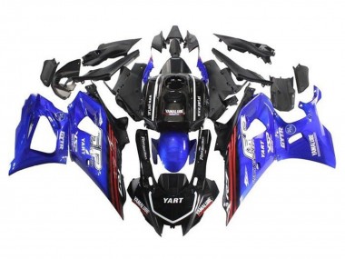 Großhandel Yamaha YZF R7 Motorrad Verkleidung 2021-2024 - Schwarz Blau Rot Streifen