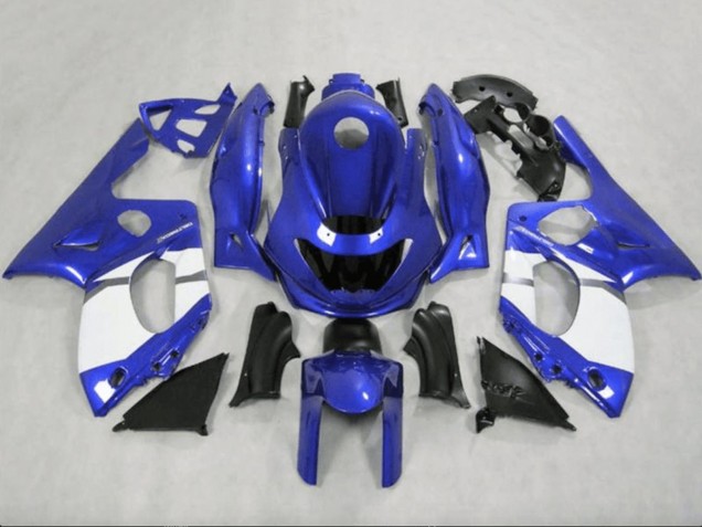 Großhandel Yamaha YZF600R Thundercat Motorrad Verkleidung 1996-2007 - Blau Weiss Grau Schwarz
