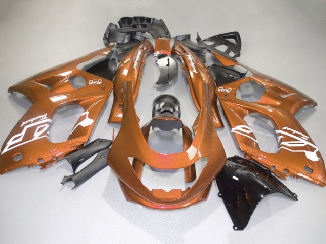 Großhandel Yamaha YZF600R Thundercat Motorrad Verkleidung 1996-2007 - Orange Weiss