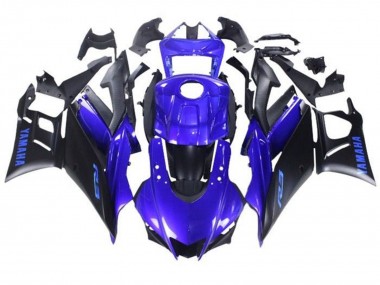 Großhandel Yamaha YZF R3/R25 Motorrad Verkleidung 2019-2021 - Blau Matt Schwarz