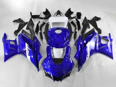 Großhandel Yamaha YZF R3/R25 Motorrad Verkleidung 2019-2021 - Weiss Blau Matt Schwarz