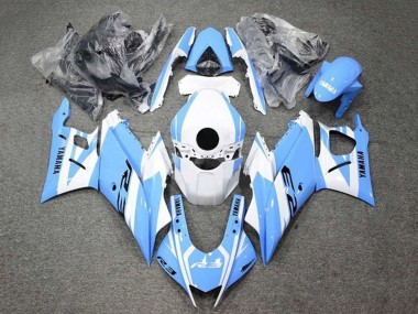 Großhandel Yamaha YZF R3/R25 Motorrad Verkleidung 2019-2021 - Weiss Hellblau