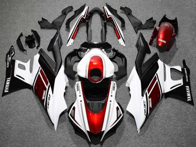 Großhandel Yamaha YZF R3/R25 Motorrad Verkleidung 2022-2024 - Weiss Rot Schwarz