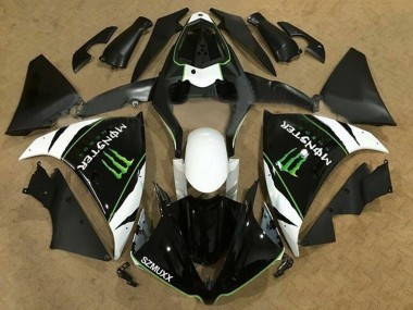 Großhandel Yamaha YZF 1000 R1 Motorrad Verkleidung 2009-2011 - Weiss Schwarz Grun Monster Energy