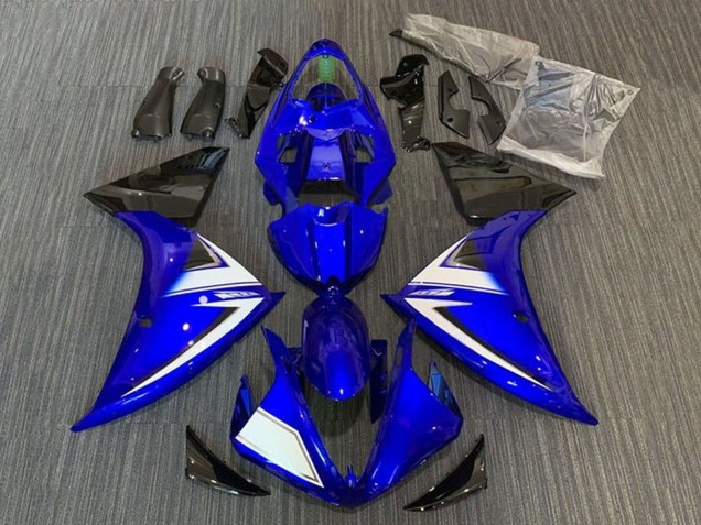 Großhandel Yamaha YZF 1000 R1 Motorrad Verkleidung 2009-2011 - Blau Weiss Schwarz