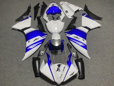 Großhandel Yamaha YZF 1000 R1 Motorrad Verkleidung 2012-2014 - Weiss Blau Schwarz Silber Streifen