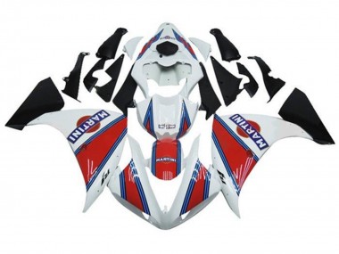 Großhandel Yamaha YZF 1000 R1 Motorrad Verkleidung 2012-2014 - Weiss Rot Blau Martini