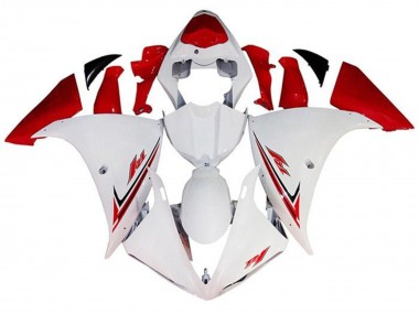 Großhandel Yamaha YZF 1000 R1 Motorrad Verkleidung 2012-2014 - Weiss Rot