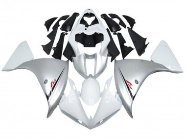 Großhandel Yamaha YZF 1000 R1 Motorrad Verkleidung 2012-2014 - Silber Weiss