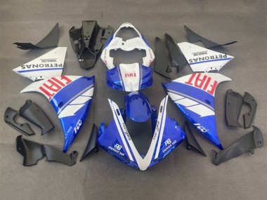Großhandel Yamaha YZF 1000 R1 Motorrad Verkleidung 2012-2014 - Weiss Blau Rot Fiat