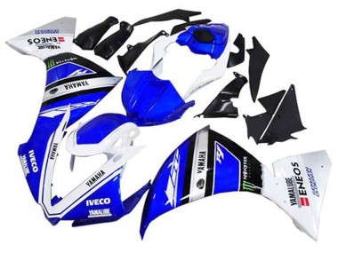 Großhandel Yamaha YZF 1000 R1 Motorrad Verkleidung 2012-2014 - Blau Weiss Schwarz Grun IVECO Yamalube Monster
