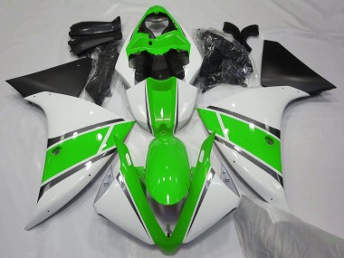 Großhandel Yamaha YZF 1000 R1 Motorrad Verkleidung 2012-2014 - Weiss Grun Matt Schwarz