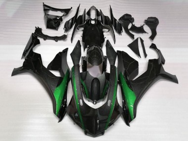 Großhandel Yamaha YZF 1000 R1 Motorrad Verkleidung 2015-2019 - Kunst Carbonfaser Grun