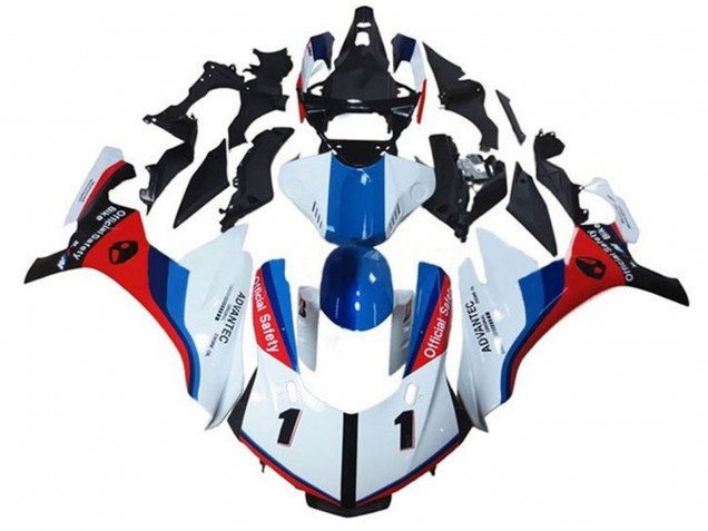 Großhandel Yamaha YZF 1000 R1 Motorrad Verkleidung 2015-2019 - Weiss Blau Rot Schwarz Official Safety