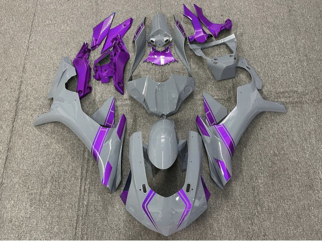 Großhandel Yamaha YZF 1000 R1 Motorrad Verkleidung 2015-2019 - Nardo Grau Lila