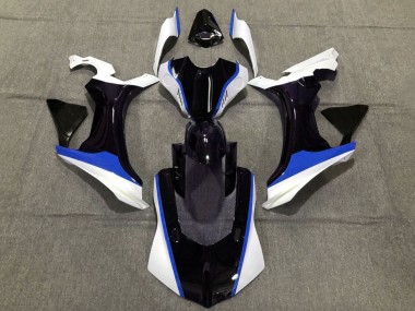 Großhandel Yamaha YZF 1000 R1 Motorrad Verkleidung 2015-2019 - Weiss Glanzendes Schwarz Blau
