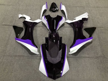 Großhandel Yamaha YZF 1000 R1 Motorrad Verkleidung 2015-2019 - Weiss Glanzendes Schwarz Lila
