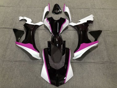 Großhandel Yamaha YZF 1000 R1 Motorrad Verkleidung 2015-2019 - Weiss Glanzendes Schwarz Rosa