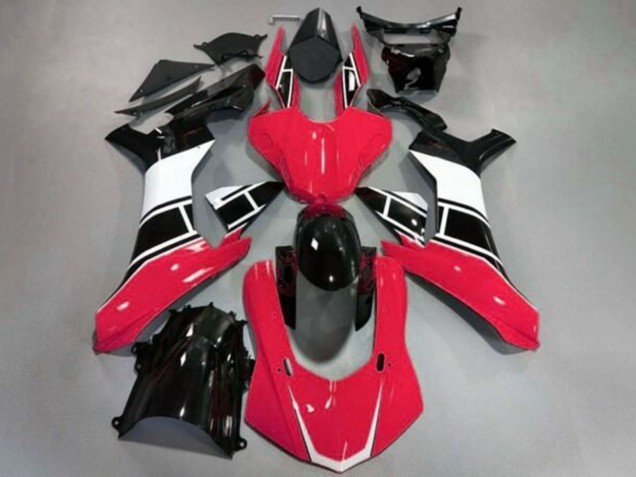 Großhandel Yamaha YZF 1000 R1 Motorrad Verkleidung 2015-2019 - Rot Weiss Glanzendes Schwarz