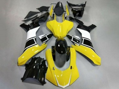 Großhandel Yamaha YZF 1000 R1 Motorrad Verkleidung 2015-2019 - Gelb Weiss Schwarz