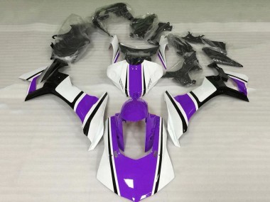 Großhandel Yamaha YZF 1000 R1 Motorrad Verkleidung 2015-2019 - Weiss Lila Schwarz