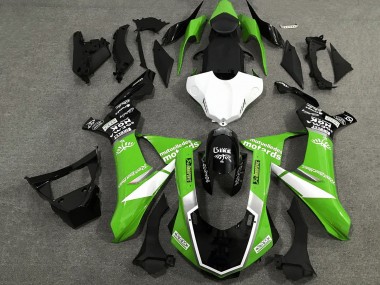 Großhandel Yamaha YZF 1000 R1 Motorrad Verkleidung 2015-2019 - Weiss Grun Glanzendes Schwarz