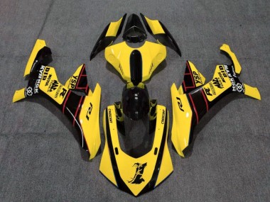 Großhandel Yamaha YZF 1000 R1 Motorrad Verkleidung 2015-2019 - Gelb Rot Schwarz