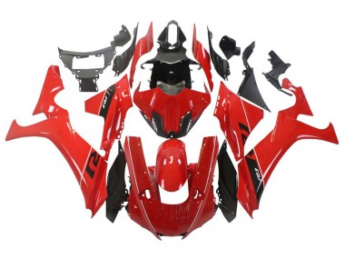Großhandel Yamaha YZF 1000 R1 Motorrad Verkleidung 2020-2025 - Rot Weiss Glanzendes Schwarz