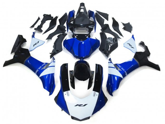 Großhandel Yamaha YZF 1000 R1 Motorrad Verkleidung Kit 2020-2025 - Weiss Blau Glanzendes Schwarz