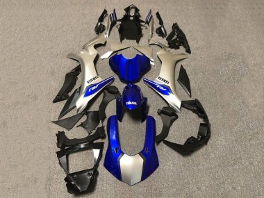 Großhandel Yamaha YZF 1000 R1 Motorrad Verkleidung 2020-2025 - Silber Blau Glanzendes Schwarz