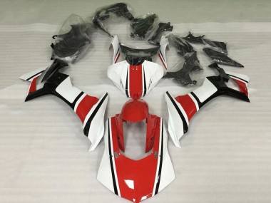 Großhandel Yamaha YZF 1000 R1 Motorrad Verkleidung 2020-2025 - Weiss Rot Glanzendes Schwarz