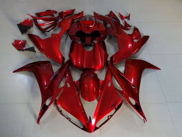 Großhandel Yamaha YZF 1000 R1 Motorrad Verkleidung 2004-2006 - Bonbon Rot