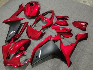 Großhandel Yamaha YZF 1000 R1 Motorrad Verkleidung 2004-2006 - Rot Matt Schwarz
