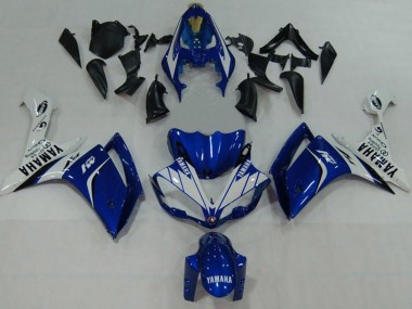 Großhandel Yamaha YZF 1000 R1 Motorrad Verkleidung 2007-2008 - Blau Weiss Schwarz M1