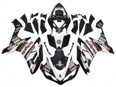 Großhandel Yamaha YZF 1000 R1 Motorrad Verkleidung 2007-2008 - Weiss Rot Schwarz Volvo Fimer Yamalube Sterilgarda