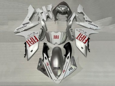 Großhandel Yamaha YZF 1000 R1 Motorrad Verkleidung 2007-2008 - Silber Weiss Rot Fiat