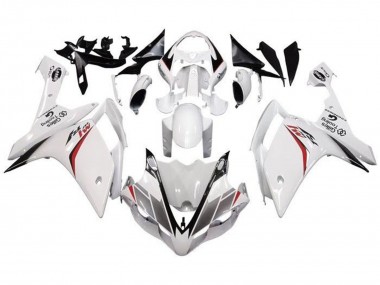 Großhandel Yamaha YZF 1000 R1 Motorrad Verkleidung 2007-2008 - Weiss Rot Schwarz Streifen