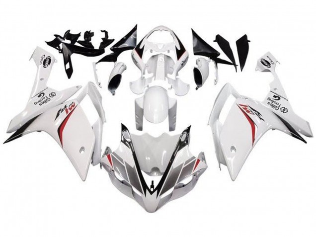 Großhandel Yamaha YZF 1000 R1 Motorrad Verkleidung 2007-2008 - Weiss Rot Schwarz Streifen