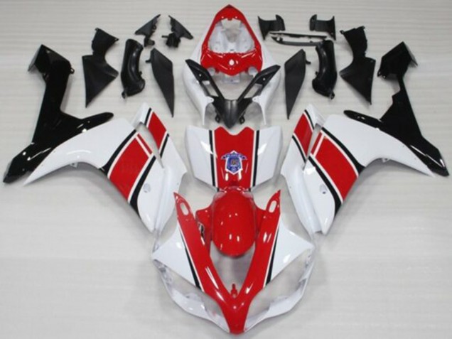 Großhandel Yamaha YZF 1000 R1 Motorrad Verkleidung 2007-2008 - Weiss Rot Schwarz