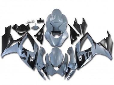 Großhandel Suzuki GSXR 600 / GSXR 750 Motorrad Verkleidung 2006-2007 - Grau Schwarz