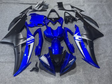 Großhandel Yamaha YZF R6 Motorrad Verkleidung 2008-2016 - Blau Weiss Matt Schwarz
