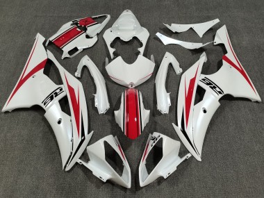Großhandel Yamaha YZF R6 Motorrad Verkleidung 2008-2016 - Perl Weiss Rot